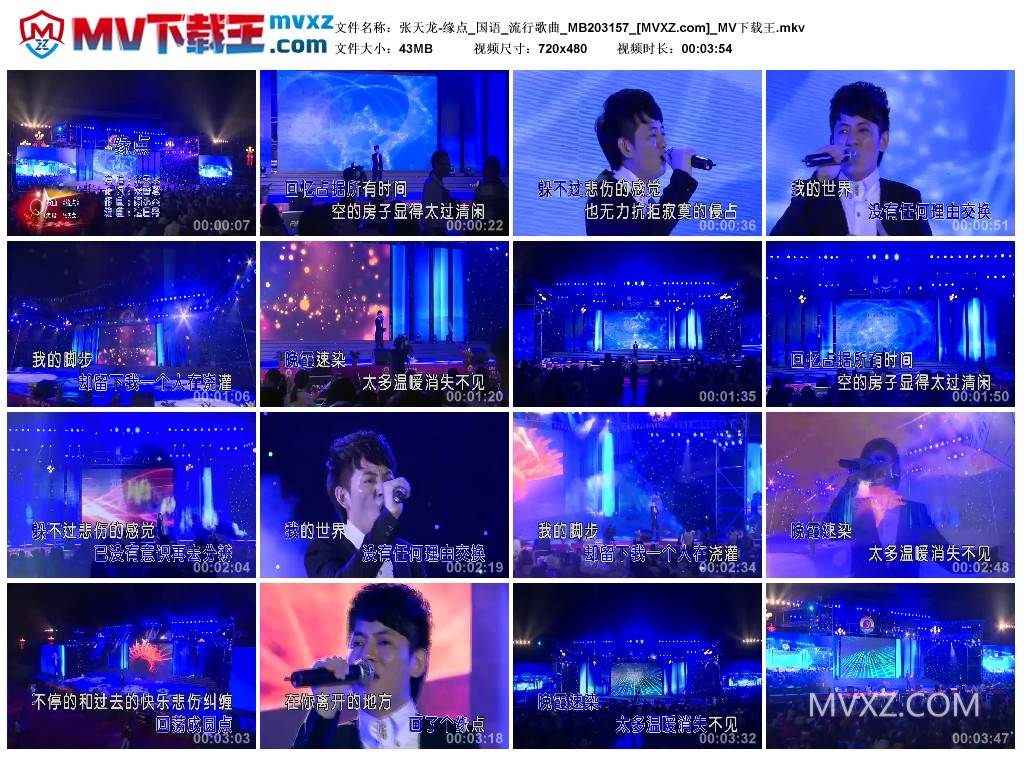 张天龙-缘点_国语_流行歌曲_MB203157